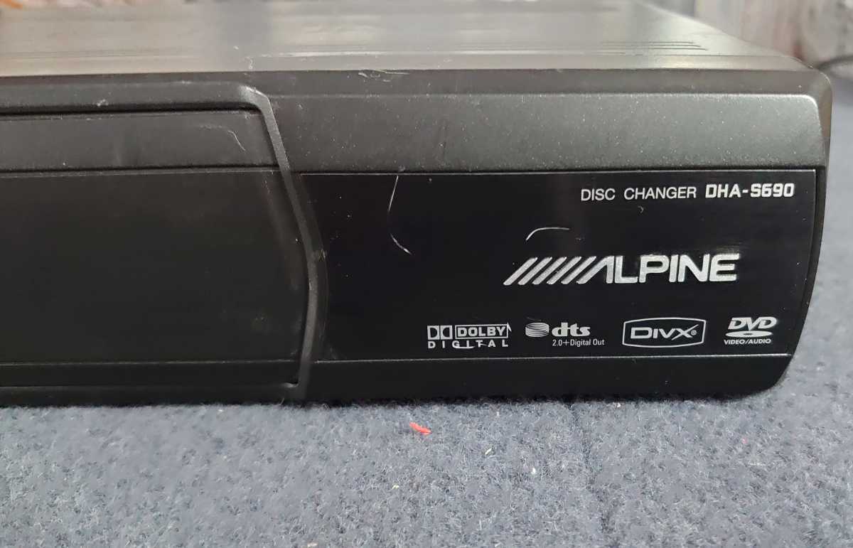 納得できる割引 ALPINE DHA-S690 DVDチェンジャー アルパイン カー