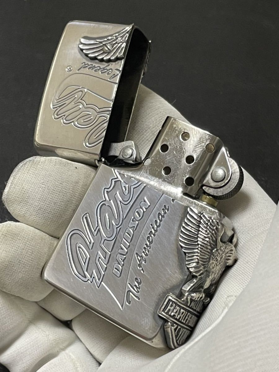 zippo ハーレーダビットソン サイドメタル 希少モデル ヴィンテージ