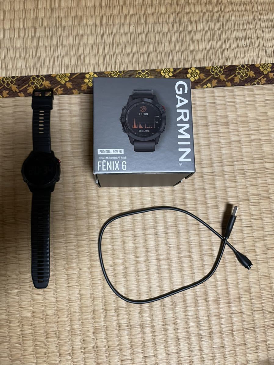 セール ガーミン GARMIN FENIX6 PRO DUAL POWER 美品 millenniumkosovo.org
