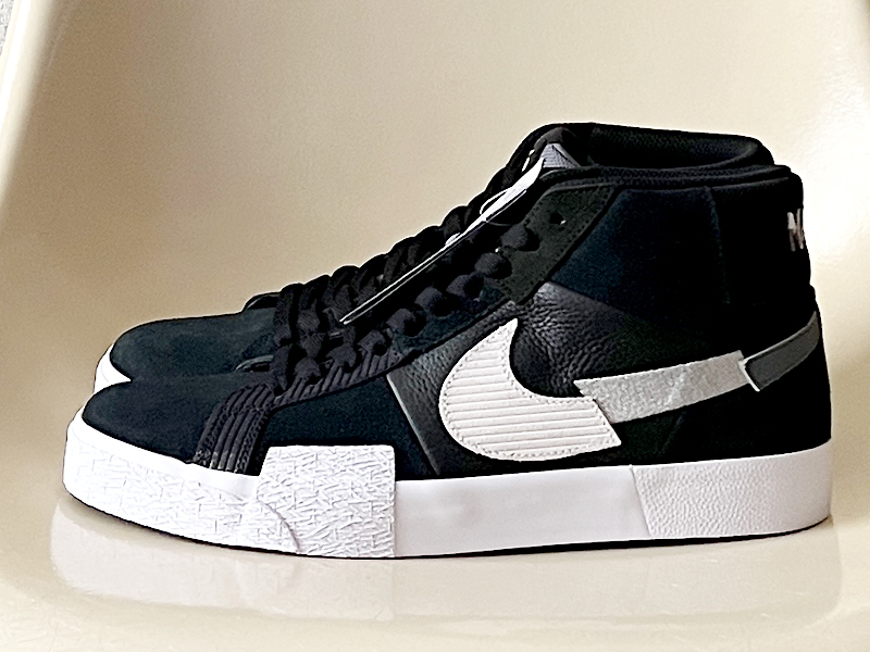 ナイキ｜NIKE SB ZOOM BLAZER MID PRM *DA8854-001*【27.5cm】モザイク ブラック ズーム ブレーザー ミッド プレミアム Mosaic_画像2