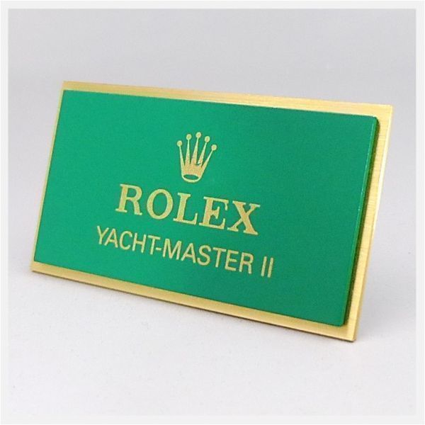 のうえ ヤフオク! ロレックス 正規販売店エンブレム.プレート ヨッ