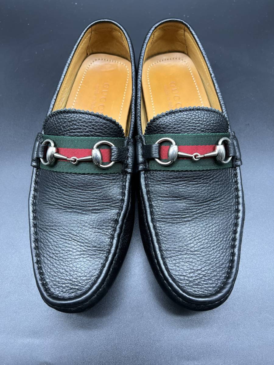 ☆GUCCI レザー ローファー メンズ正規品☆ | www.caravantechs.com