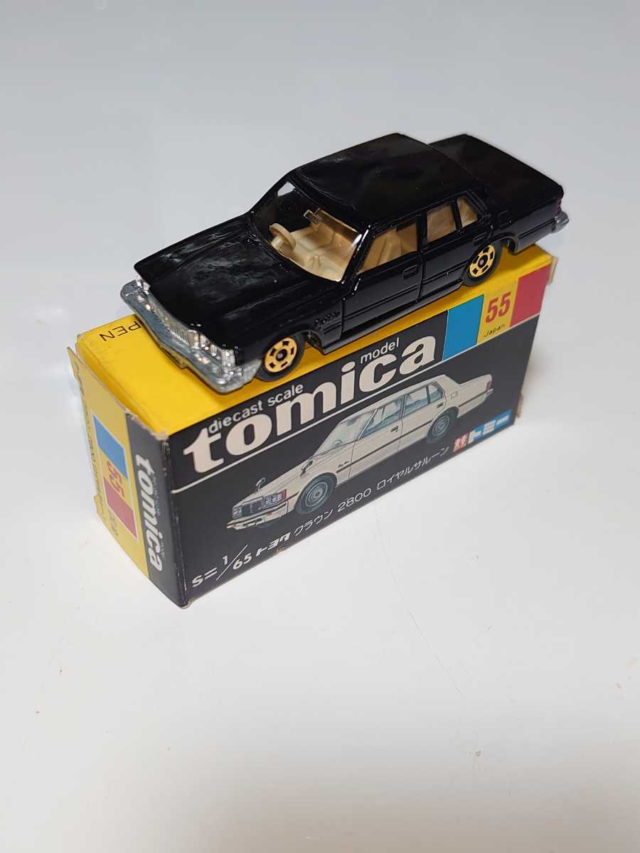 トミカ55-3-⑧トヨタクラウン2800ロイヤルサルーン(小田急特注品)希少