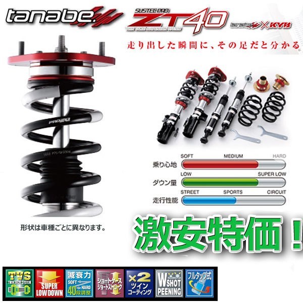 ブルー×レッド アルファード車高調タナベ | kdcow.com