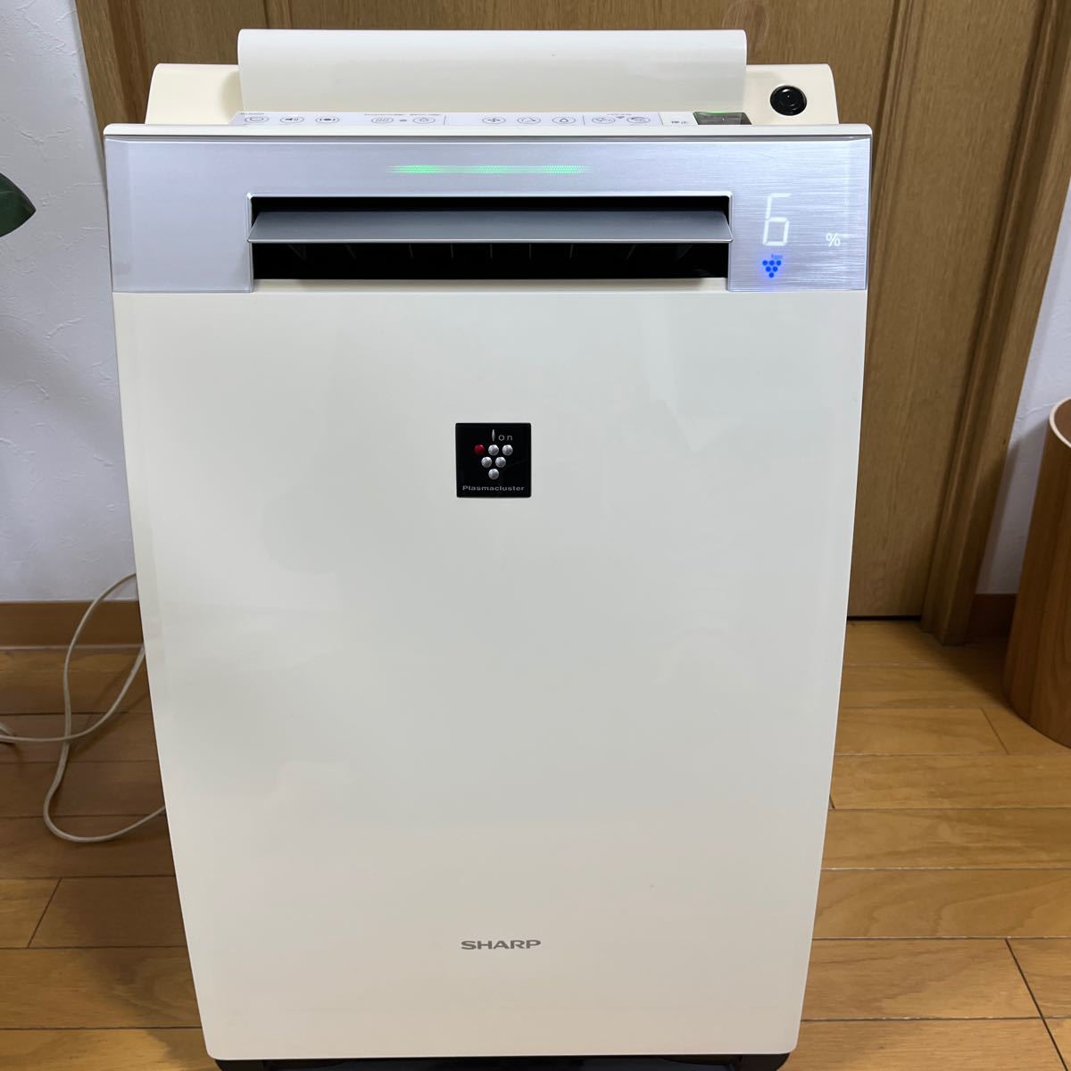 SHARP シャープ KI-EX55-W プラズマクラスター25000 加湿空気清浄機