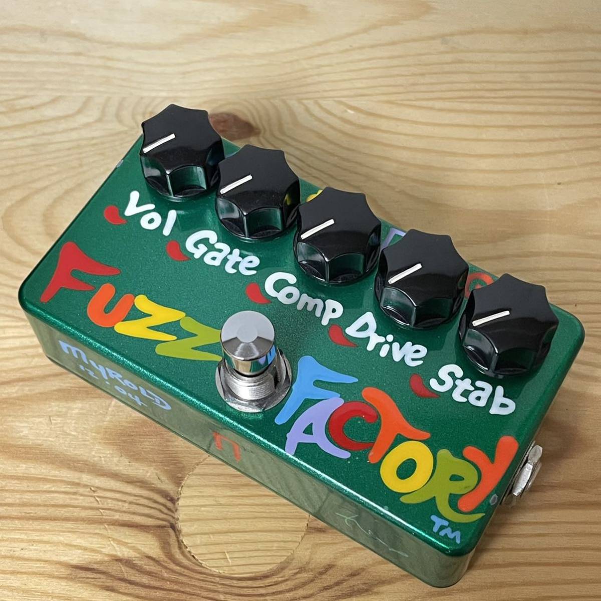 【新品未使用】ZVEX Fuzz Factory ハンドペイント Yahoo!オークション - Z.VEX FUZZ FACTORY ハンドペイント