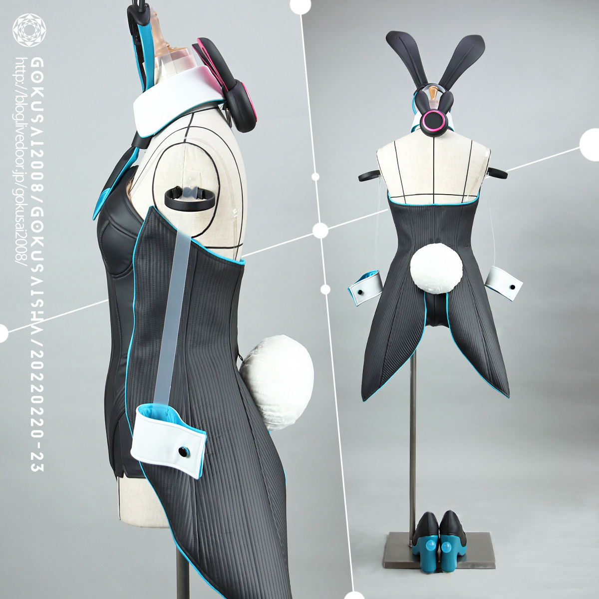 ◇コスプレ衣装◇BiCute Bunnies Figure -初音ミク-/バニー 商品细节