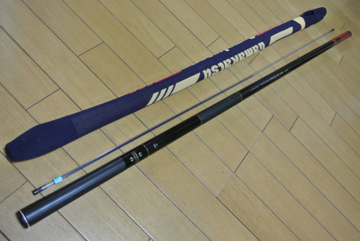 ♪♪超美品 がまかつ がま鮎 超硬 HARDスペシャル 8.5m 替え穂先付き