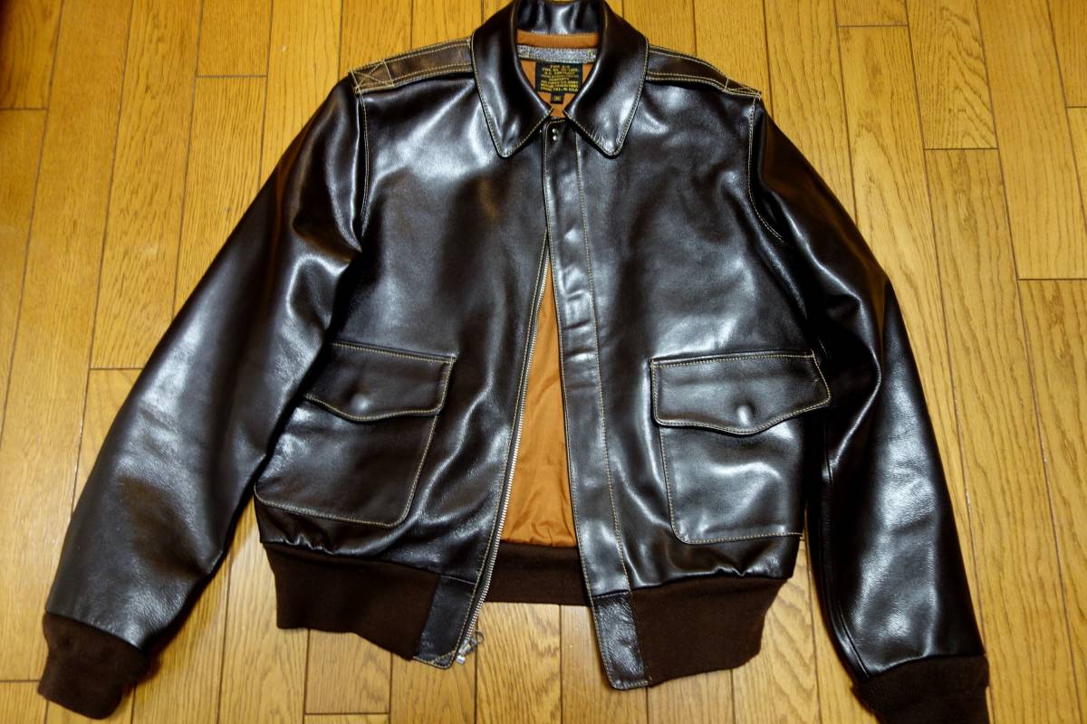 Yahoo!オークション - 中田商店 MORGAN A2ジャケット 牛革 Yahoo!オークション - 中田商店 MORGAN A2ジャケット 牛革