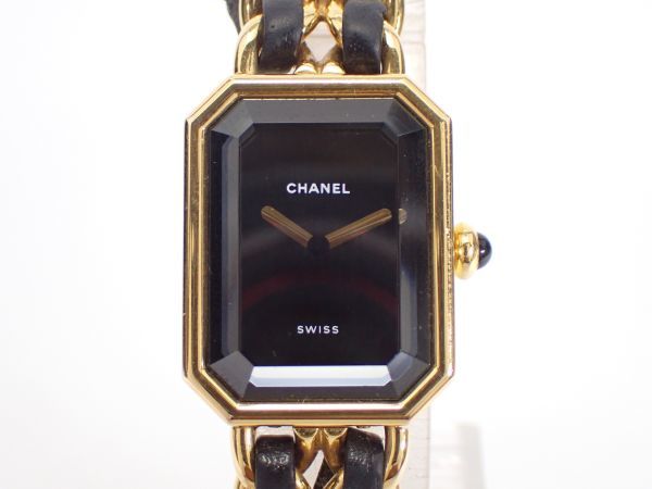 CHANEL シャネル 腕時計 プルミエール レディース クォーツ M 稼働品 電池交換済 ブランド時計_画像2
