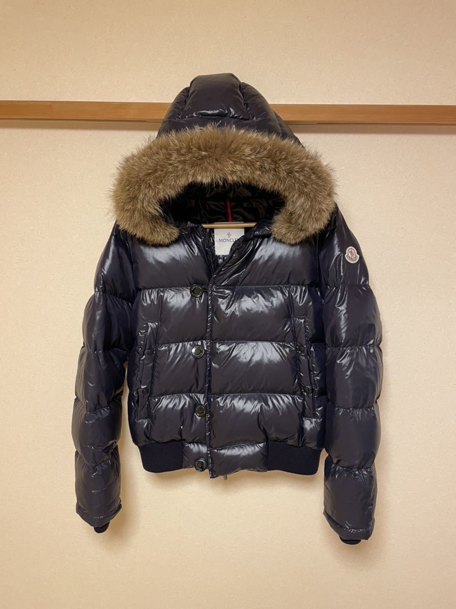 日本直送 モンクレール MONCLER ダウンジャケット ファー ブルゾン www