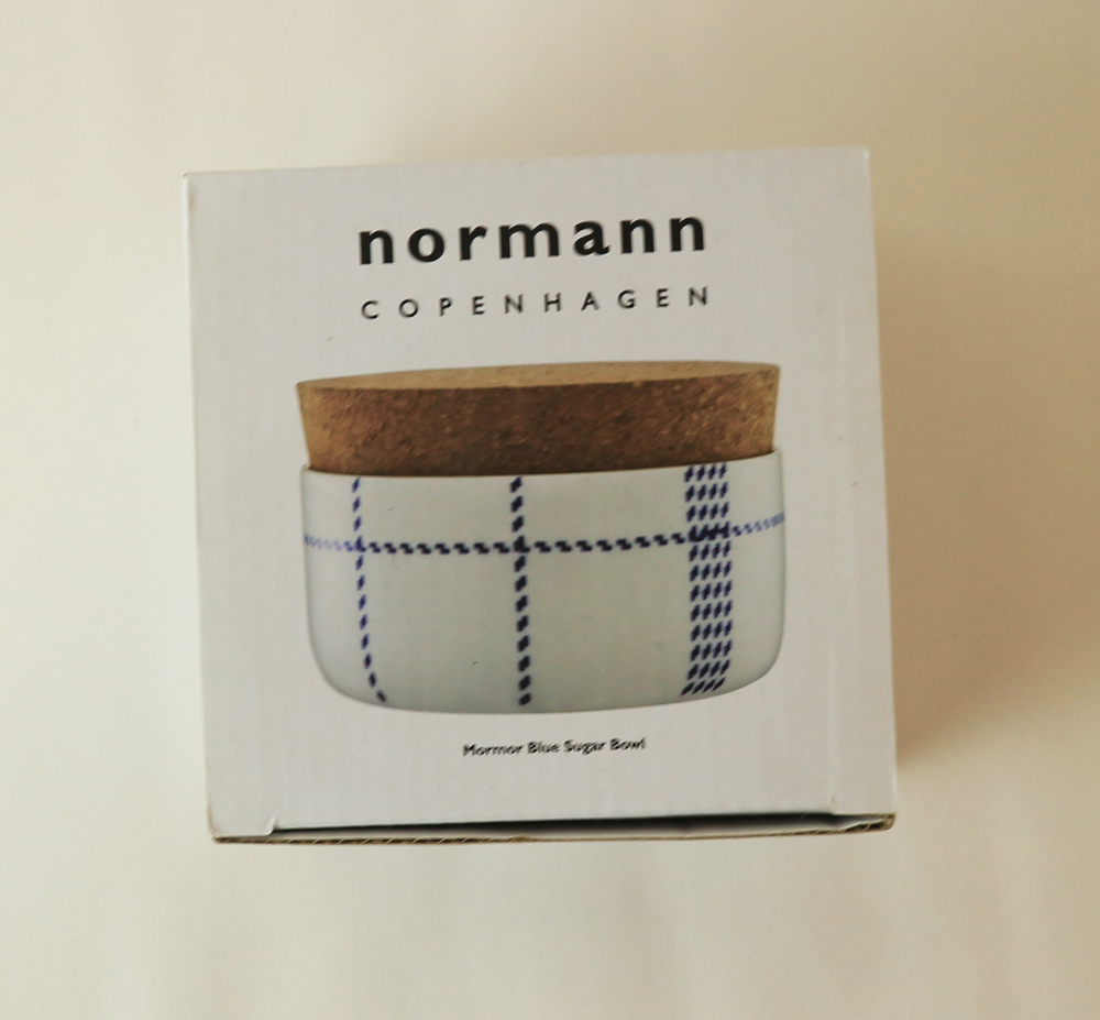 normann copenhargen mormor シューガーボウル L ／ノーマンコペンハーゲン 磁器 北欧 インテリア デンマーク