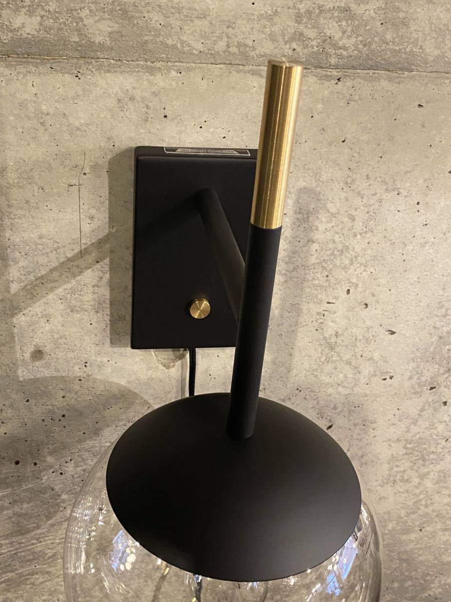 Bliss-wall-lamp(検,midcentury,ミッドセンチュリー,イームズ,ビンテージ,50's,60's,スペースエイジ,ガラスボールランプ,ブラケットライト