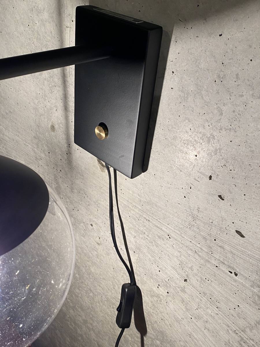 Bliss-wall-lamp(検,midcentury,ミッドセンチュリー,イームズ,ビンテージ,50's,60's,スペースエイジ,ガラスボールランプ,ブラケットライト