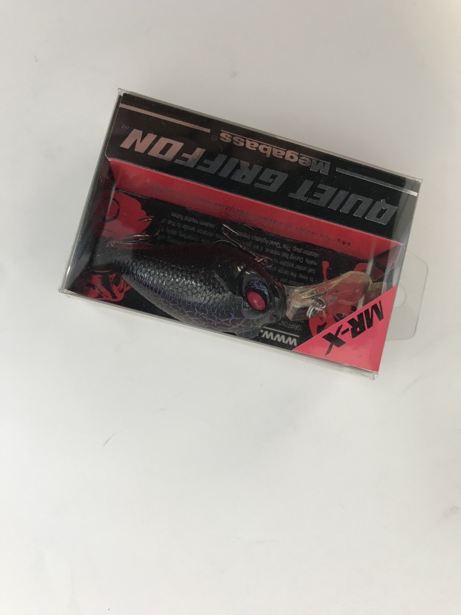 【送料込み】MEGABASS メガバス クワイエット グリフォン QUIET GRIFFON MR-X BLACK-VIPER_画像1