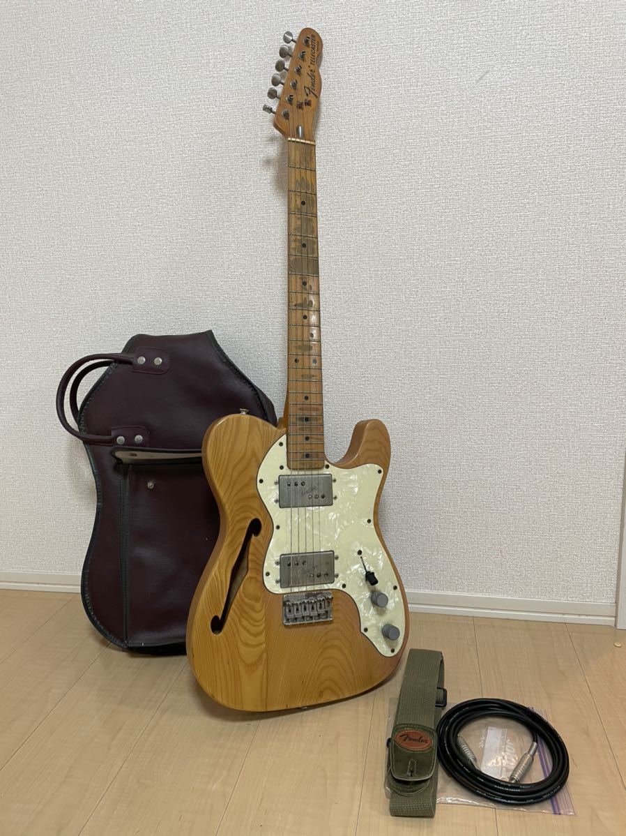 45000円 売れ筋商品 Fender Japan traditional テレキャスターシンライン
