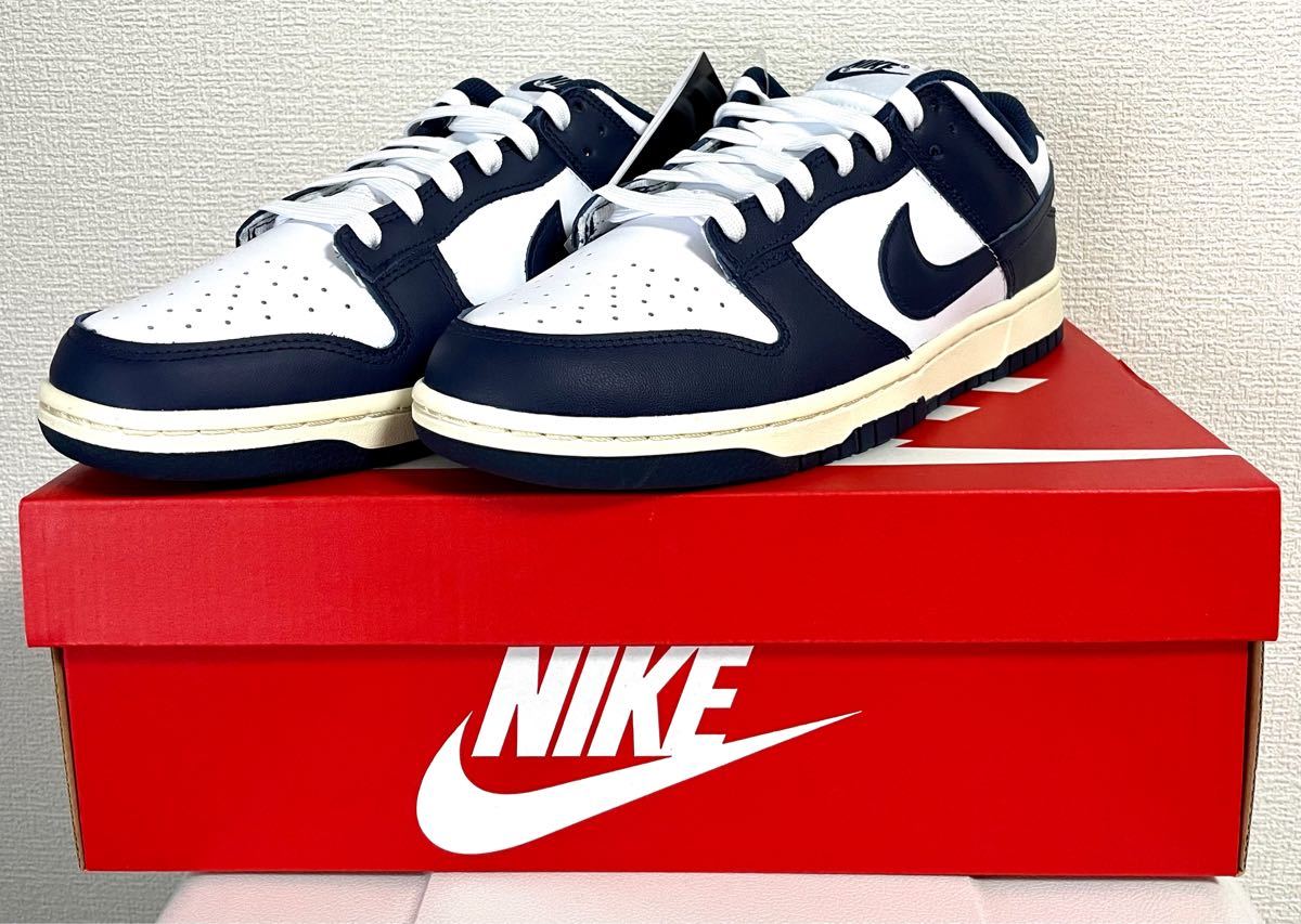 【新品未使用】NIKE WMNS Dunk Low Vintage Navy ナイキ ウィメンズ ダンクローヴィンテージ ネイビー