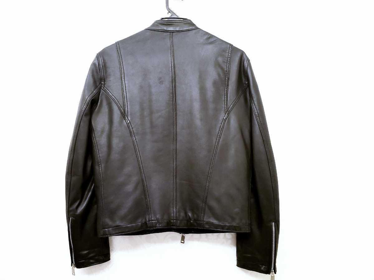 干場義雅着用 Delan デラン セミダブル ラムレザーライダース 干場義雅着用 Delan デラン セミダブル ラムレザーライダース