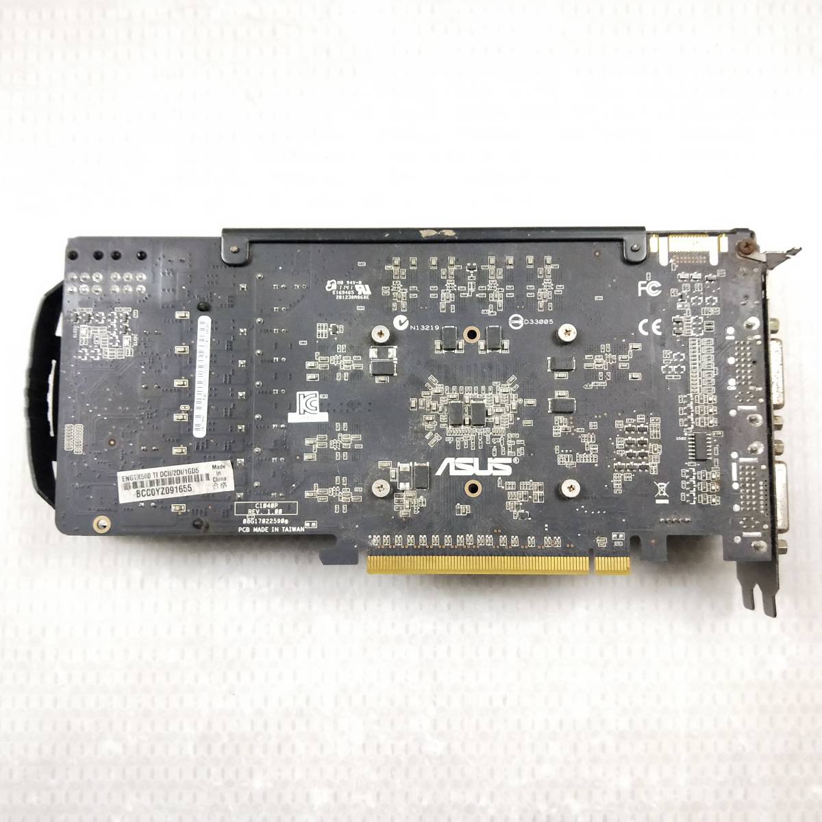 【中古パーツ】ASUSU ENGTX560 Ti DCII/2DI/1GD5 MiniHDMI/DVI グラフィックボード/ビデオカード PCI-E ■XK537-3_画像2