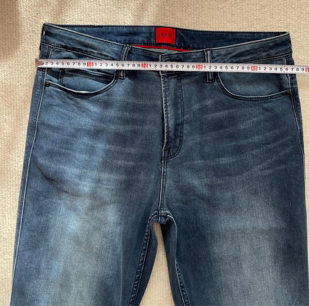 HUGO BOSS HUGO ラベル デニム ジーンズ ※未使用品 ceratinxd.com