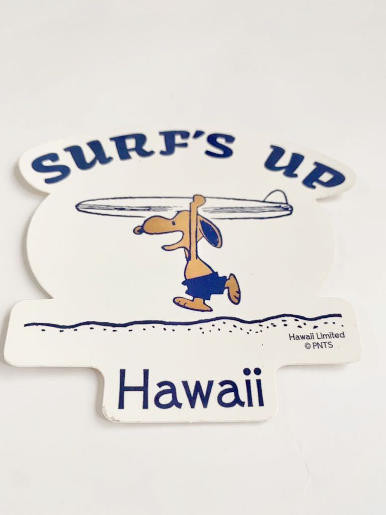 最大64 Offクーポン ハワイ限定ステッカー 日焼けスヌーピー モニ ホノルルシール Snoopy Surf S Up デカール Fedecheer Com