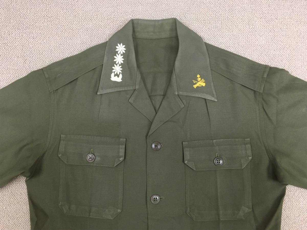 1990年代韓国陸軍ユーティリティージャケット（OG・大佐・中古上品）_画像5