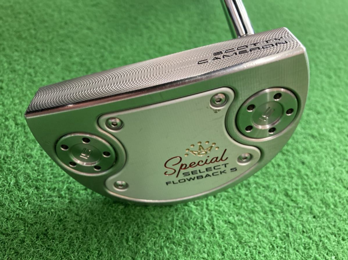 綺麗め 訳あり SCOTTY CAMERON Special SELECT パター FLOWBACK 5 34.0