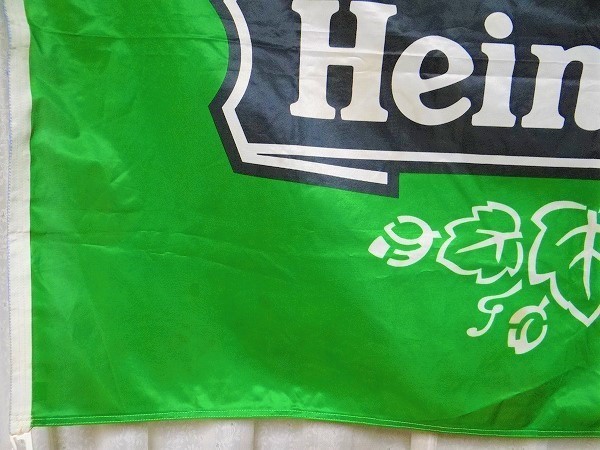 希少 非売品 ビンテージ オランダ製 Heineken ハイネケン BAR カクテル お店 バナー 広告 レトロ 当時物_画像4