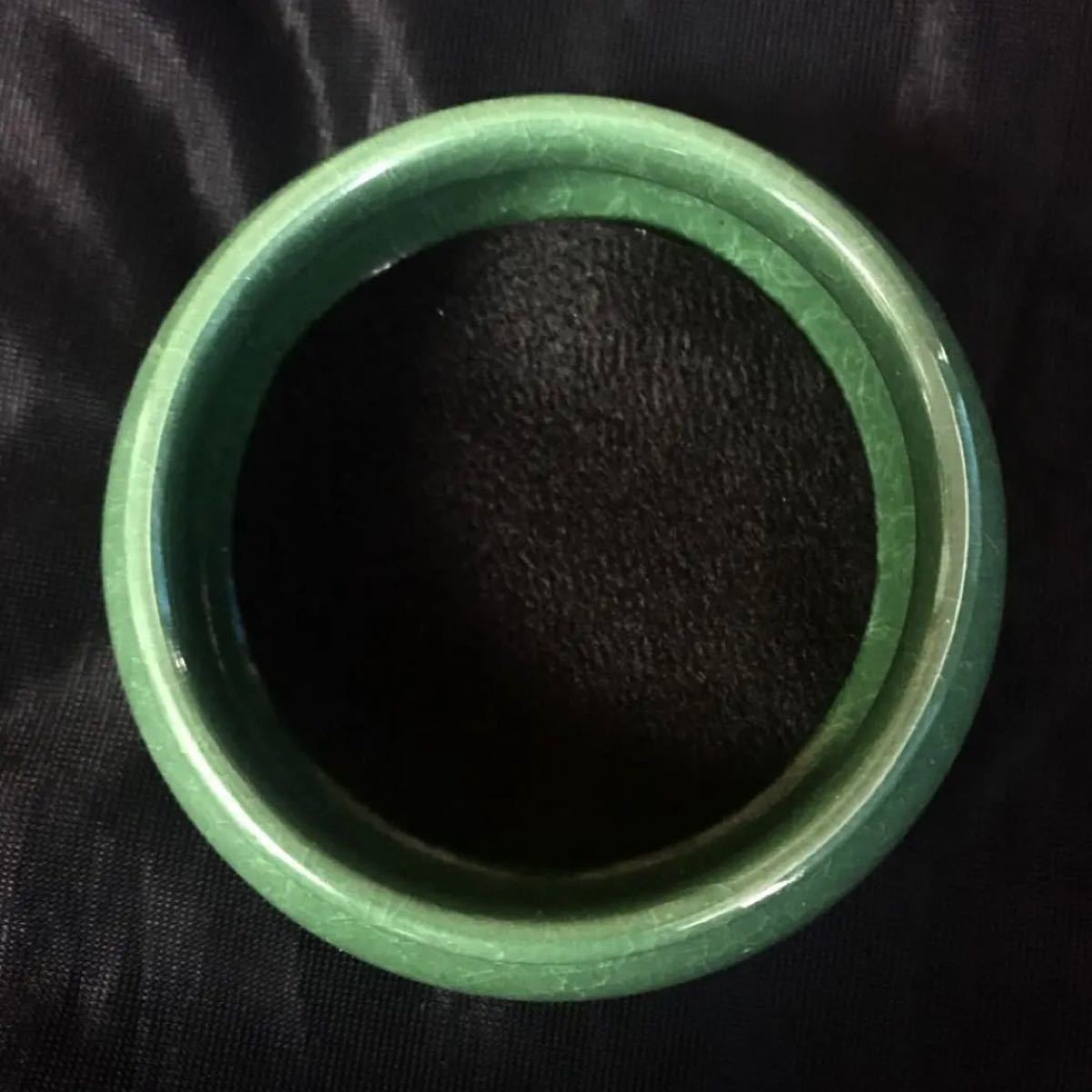 【即購入OK!!】香炉お香入れ陶器グリーンオシャレインテリア丸型香炉緑