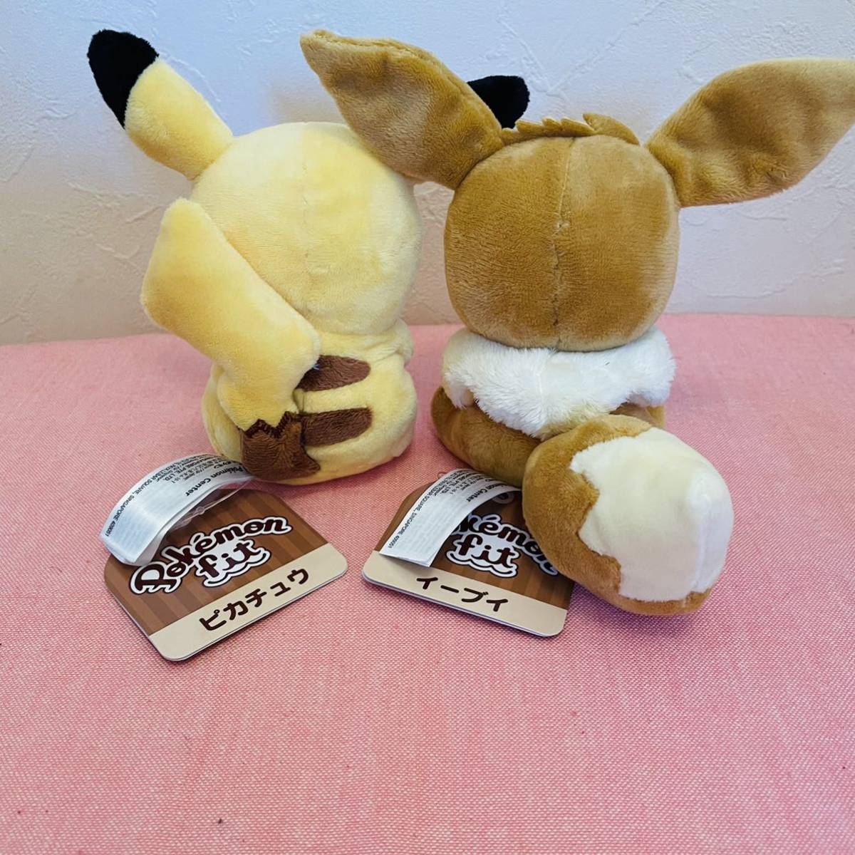 ピカチュウ イーブイ ぬいぐるみ Pokemon fit pokemon plash ピカチュウ イーブイ ぬいぐるみ Pokemon fit pokemon plash