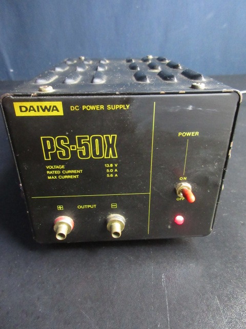 Yahoo!オークション - 【DAIWA/ダイワ】PS-50X/DC POWER SUPPLY Yahoo!オークション - 【DAIWA/ダイワ】PS-50X/DC POWER SUPPLY
