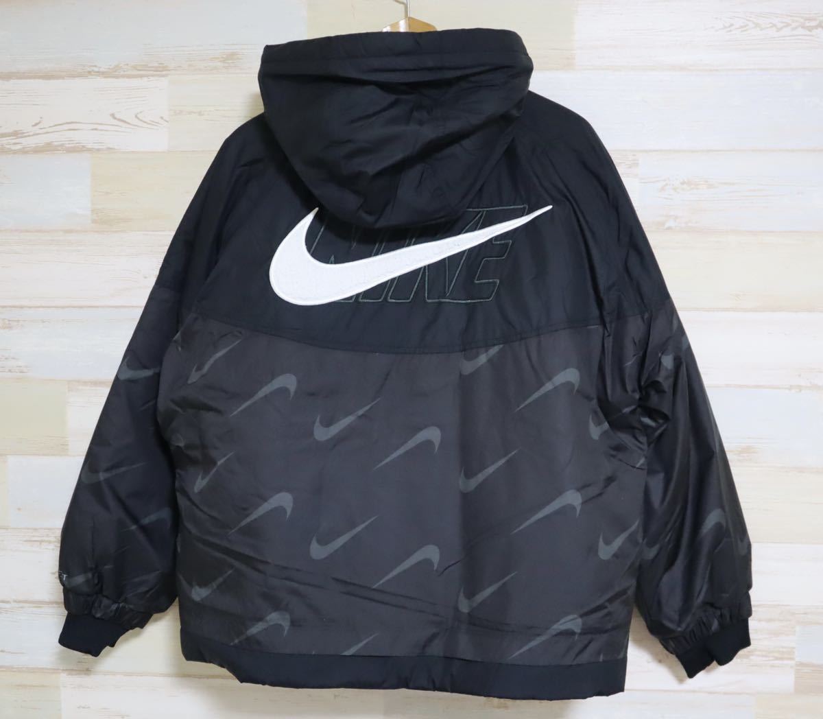 新品 定価27500円 Mサイズ NIKE ナイキ NSW Therma-FIT シンセティックフィル アイコン クラッシュ フーデッド ジャケット DD4643