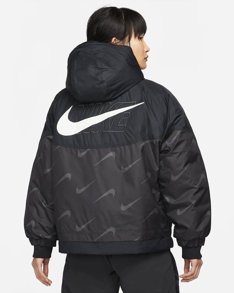 新品 定価27500円 Sサイズ NIKE ナイキ NSW Therma-FIT シンセティックフィル　アイコン クラッシュ フーデッド ジャケット DD4643_画像3