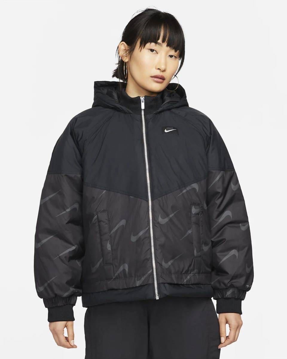 新品 定価27500円 Sサイズ NIKE ナイキ NSW Therma-FIT シンセティックフィル　アイコン クラッシュ フーデッド ジャケット DD4643_画像1