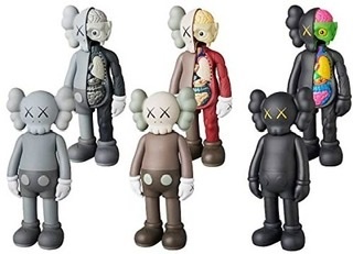 新品未開封品　本物　KAWS COMPANION OPEN EDITION 6体SET 人体模型＆コンパニオン 6体セット_画像1