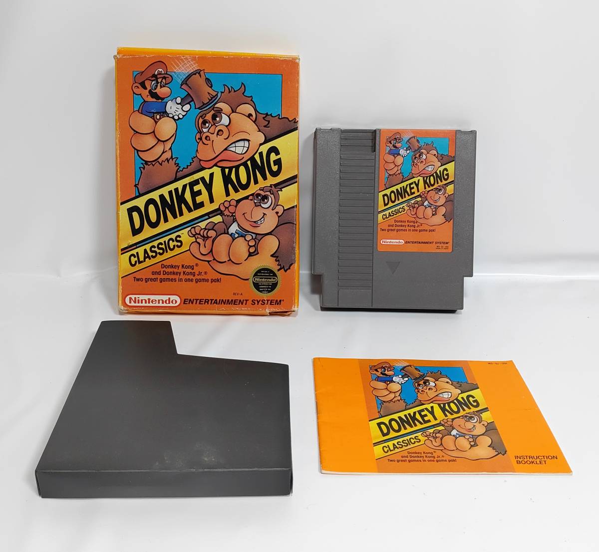 DONKEY KONG CLSCCIC ドンキーコング クラシック 北米版 US版 NES FC