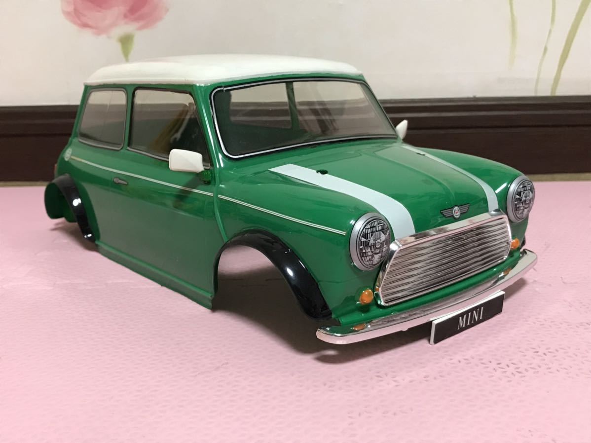 送料無料　ミニクーパー　Mシャーシ用　ラジコン　ボディ　未走行　タミヤ TAMIYA MINICOOPER RC BODY