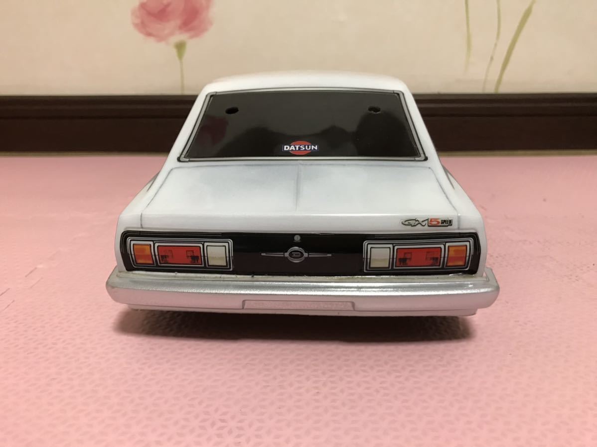 送料無料　Mシャーシ用　日産　サニー　クーペ　ラジコン　ボディ　LEDユニット付き　未走行　ABC HOBBY NISSAN SANNY COUPE RC BODY