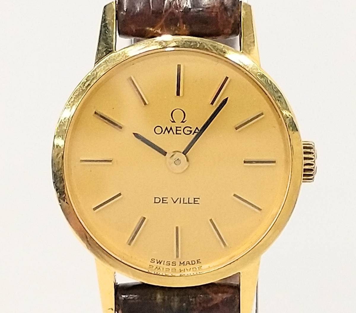 買取り実績  デビル デヴィル Deville オメガ OMEGA 手巻 ケース750 Cal,625／511371 腕時計 レディース デビル