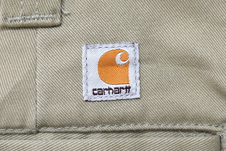 【送料無料】カーハート ワークパンツ スラックス チノパン B290 KHI 33×30 Carhartt コットン 古着 EZ0328_画像6