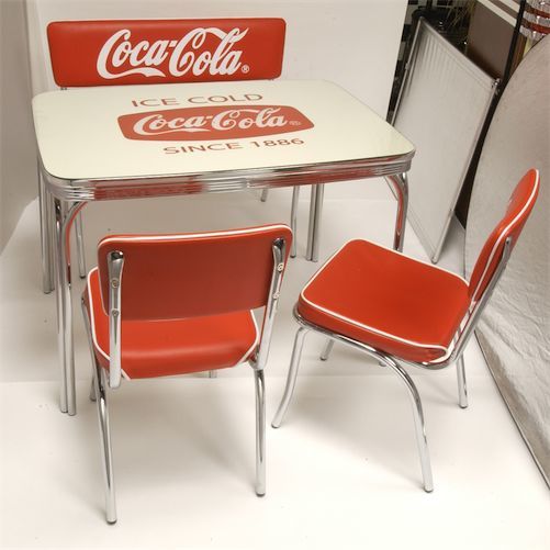 CocaCola コカコーラ 2人掛けベンチシート USA ソファ オールディーズ ダイナー カフェ 赤 60s 50s 西海岸風 インテリア アメリカン雑貨_画像2