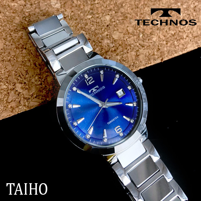 テクノス TECHNOS 正規品 腕時計 technos タングステン 超硬 3気圧防水 テクノス TECHNOS 正規品 腕時計 technos タングステン 超硬 3気圧防水