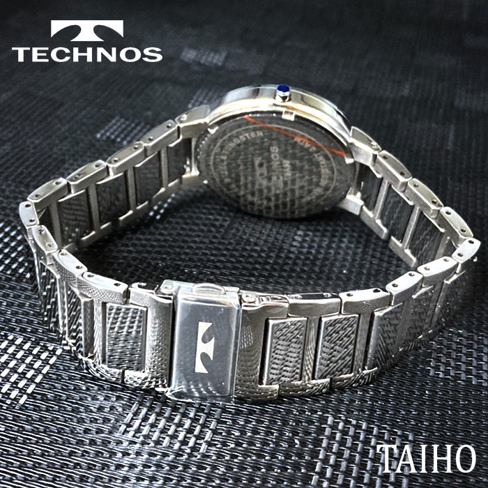 テクノス TECHNOS 正規品 腕時計 technos タングステン 超硬 3気圧防水 テクノス TECHNOS 正規品 腕時計 technos タングステン 超硬 3気圧防水