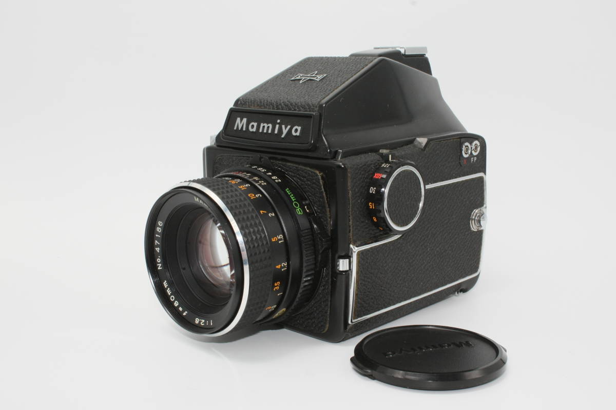 マミヤ MAMIYA M645 SEKOR C 80mm F2.8 プリズムファインダー