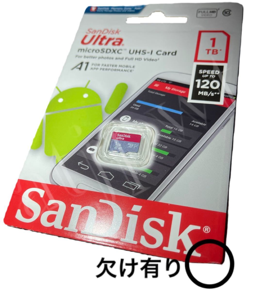 SanDisk microSDXC マイクロSDカード 1TB 【限定1枚】