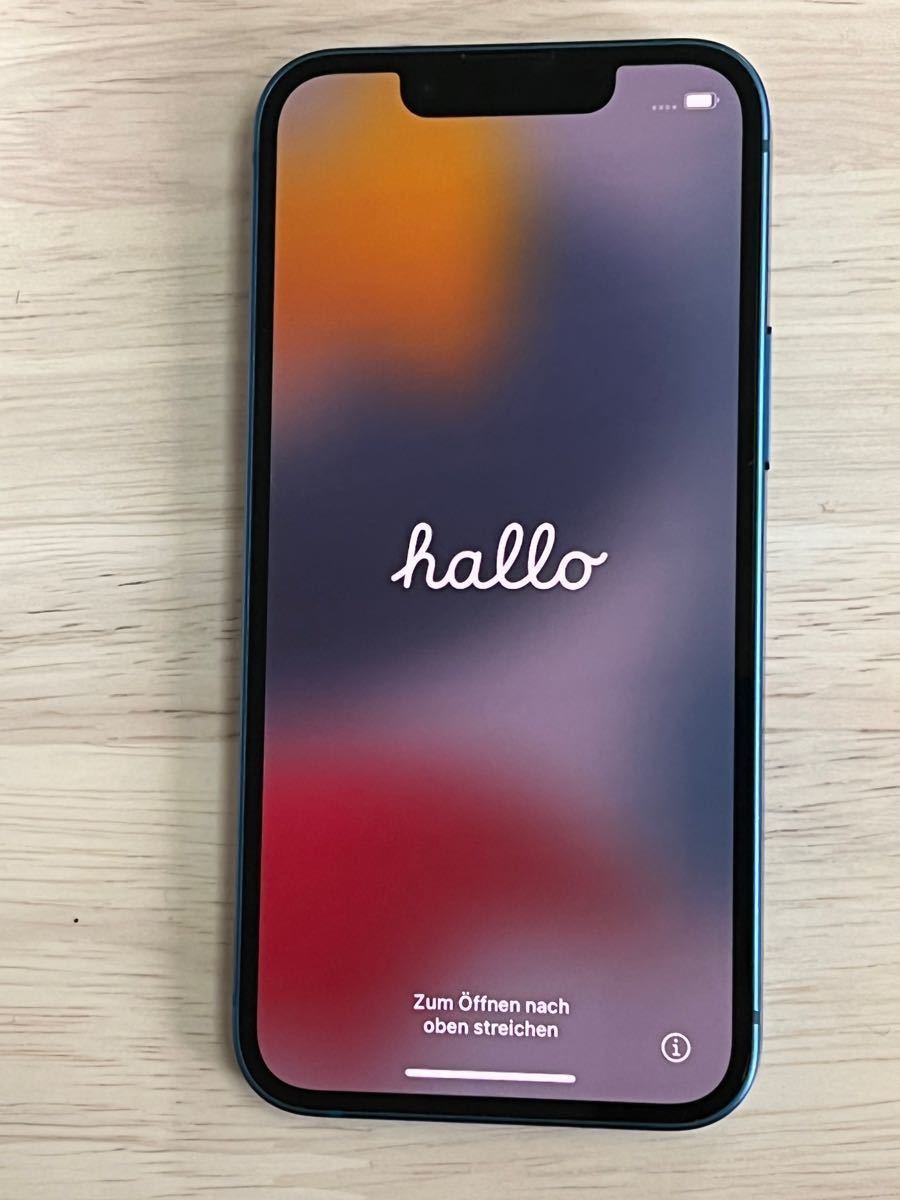 iPhone 13 mini 128gb ブルー SIMフリー 本日限り 最終値下げ