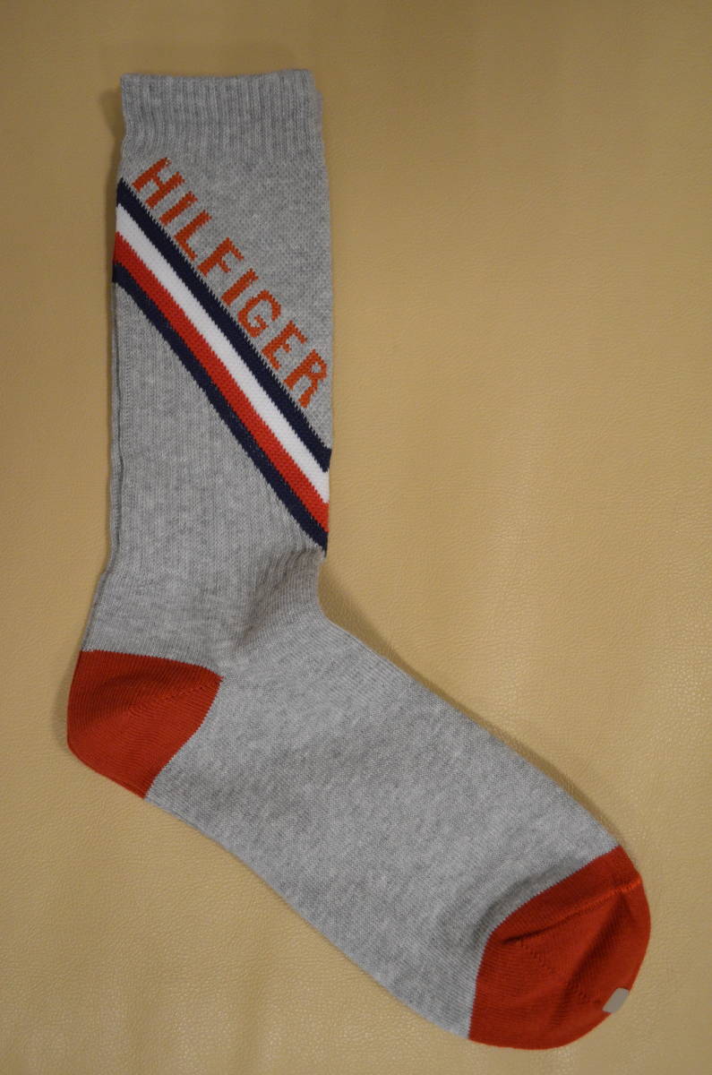 新品　未使用　男性　TOMMY HILFIGER トミーヒルフィガー　綿混ソックス　送料無料_画像2