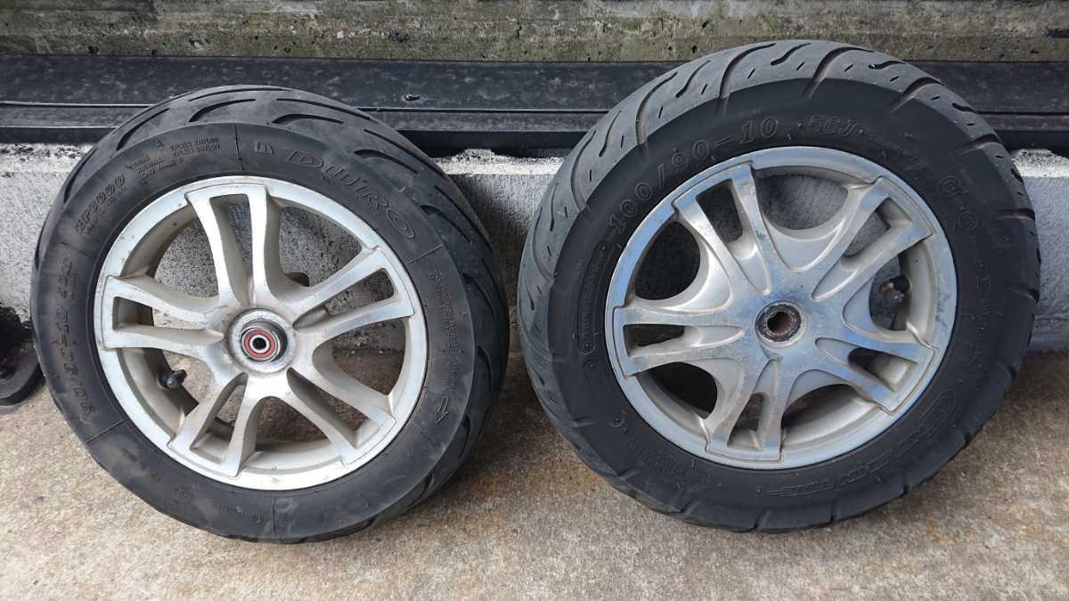 ☆アドレスv125s 前後 社外 ホイール☆ ☆アドレスv125s 前後 社外 ホイール☆