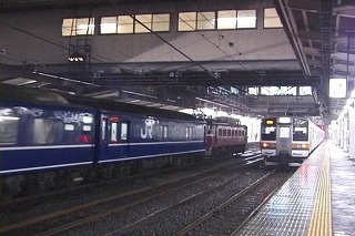 ◎全区間EF81牽引時代の記録◎寝台特急 あけぼの(下り一部区間車窓＆走行シーン多数）副題：～厳冬の奥羽本線～ ...作品No.１１５_高崎駅1番線に到着