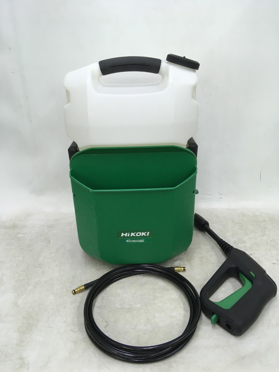 品】HiKOKI 14.4Vコードレス高圧洗浄機 AW14DBL(NN) 本体のみ 動作確認